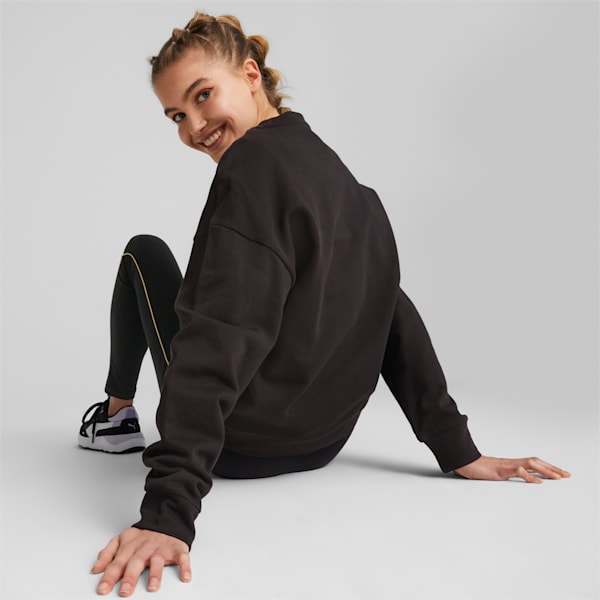 Better Essentials Women's Sweatshirt, PUMA Black, extralarge-IND