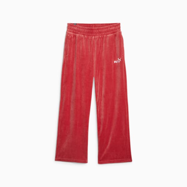 Essentials Elevated Women's Straight Leg Pants, Astro Red, extralarge