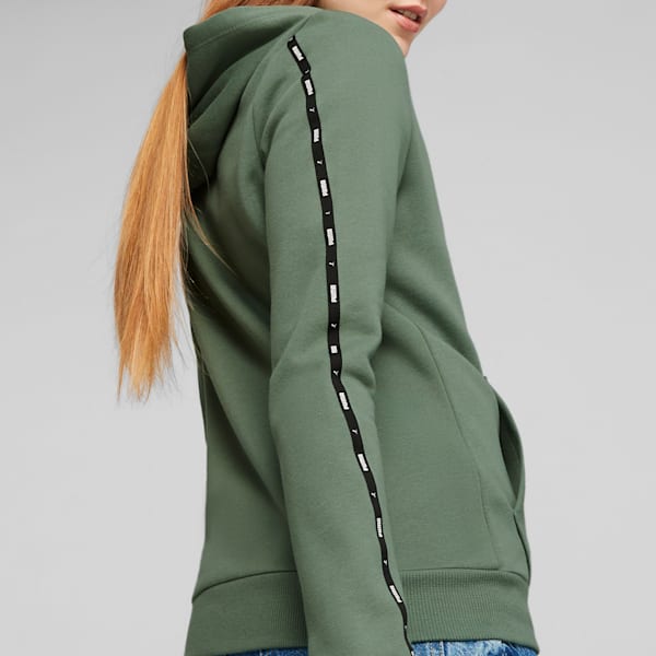 TAPE Women's Full-Zip Hoodie, Eucalyptus, extralarge-IND