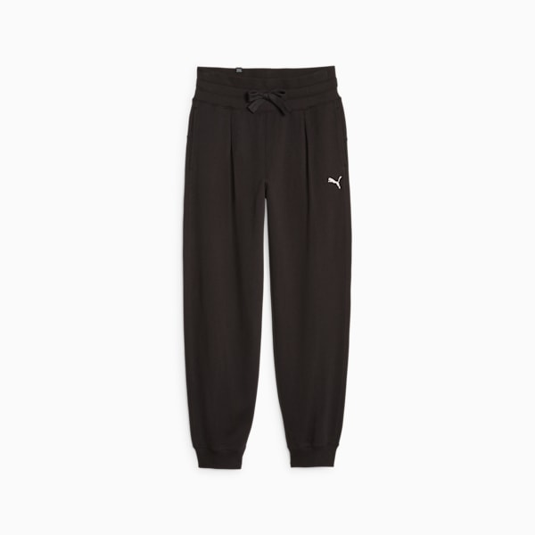 Pantalones de cintura alta para mujer HER, PUMA Black, extralarge