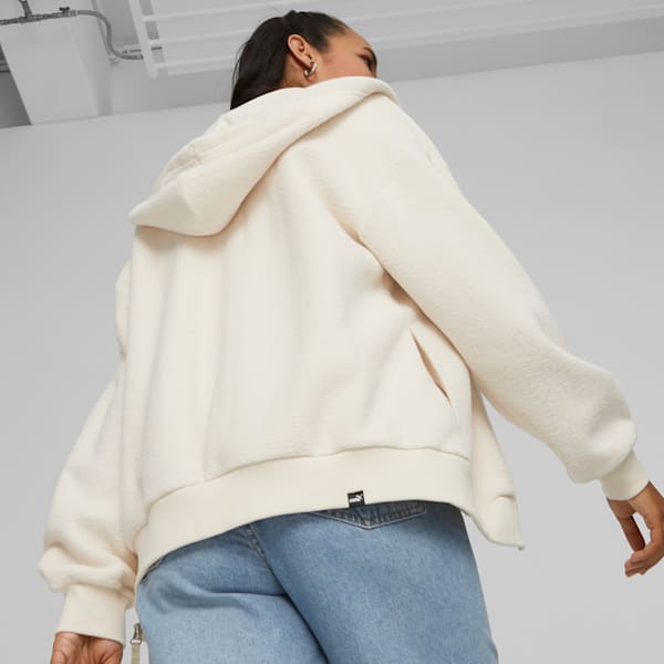 HER Winterised Women's Hoodie, Alpine Snow, extralarge-IND