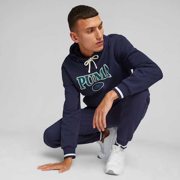 PUMA SQUAD Men's Hoodie, PUMA Navy, extralarge-GBR
