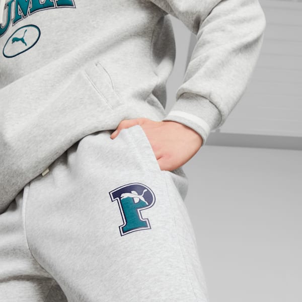 Pantalon de course PUMA SQUAD Homme, Light Gray Heather, extralarge