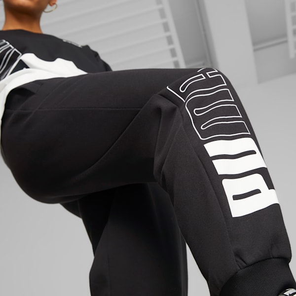 PUMA POWER Women's Sweatpants, PUMA Black, extralarge-IND