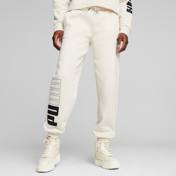 POWER Women's Sweatpants, Alpine Snow, extralarge-IND