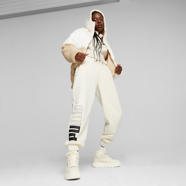 POWER Women's Sweatpants, Alpine Snow, extralarge-IND