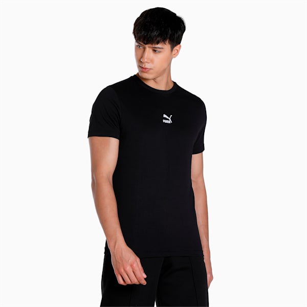 Graphic Men's Slim Fit T-Shirt, PUMA Black, extralarge-IND