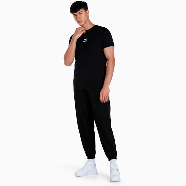 Graphic Men's Slim Fit T-Shirt, PUMA Black, extralarge-IND