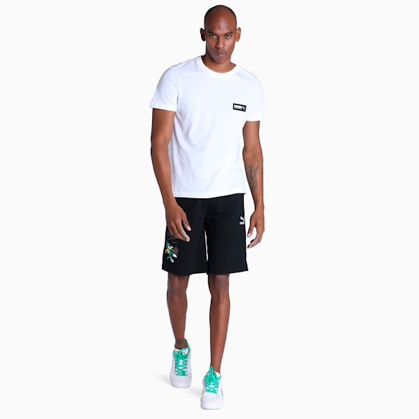 Super Printed Graphic Men's Shorts, PUMA Black, extralarge-IND