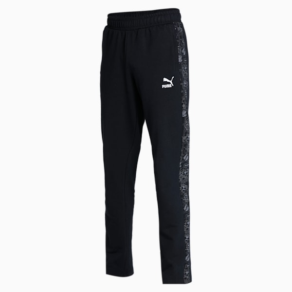 Puma slim fit track pants mens top
