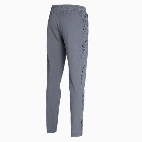 Super All Over Print Men's Slim Fit Pants, Cool Dark Gray, extralarge-IND