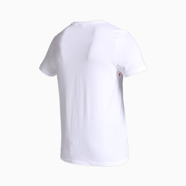 Graphic Men's Slim Fit T-Shirt, PUMA White, extralarge-IND
