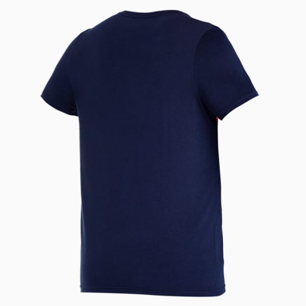 Graphic Men's Slim Fit T-Shirt, PUMA Navy, extralarge-IND