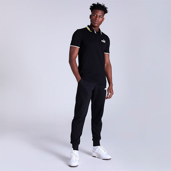 Tipping Men's Slim Fit Polo, PUMA Black, extralarge-IND