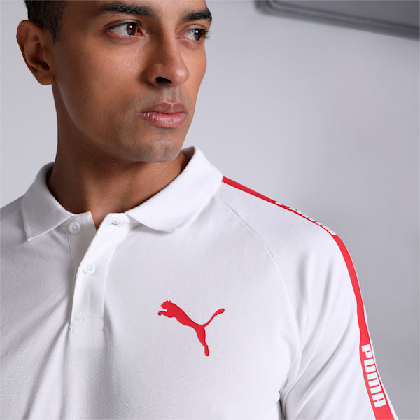 Men's Raglan Slim Fit T-Shirt, PUMA White, extralarge-IND