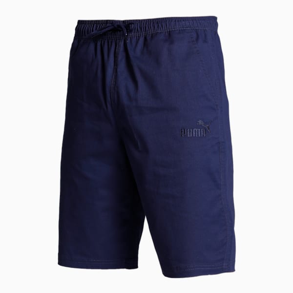 Solid Chino Men's Shorts, New Navy, extralarge-IND