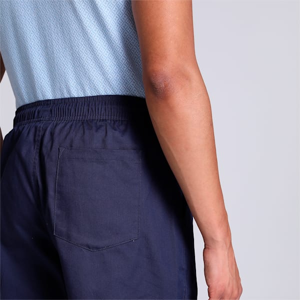 Solid Chino Men's Shorts, New Navy, extralarge-IND