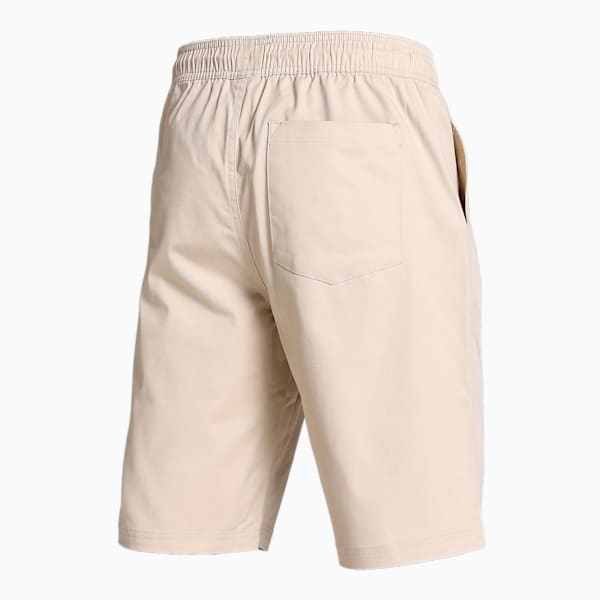 Solid Chino Men's Shorts, Toasted Almond, extralarge-IND