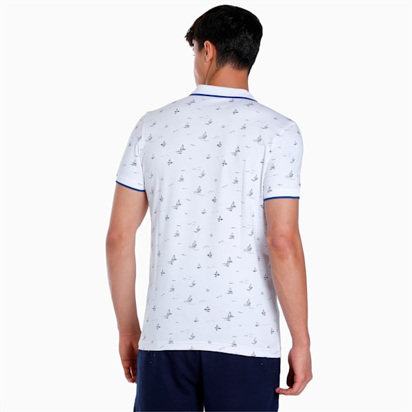 AOP Men's Slim Fit T-Shirt, PUMA White, extralarge-IND