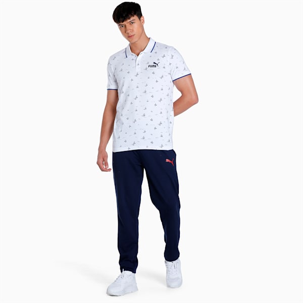 AOP Men's Slim Fit T-Shirt, PUMA White, extralarge-IND