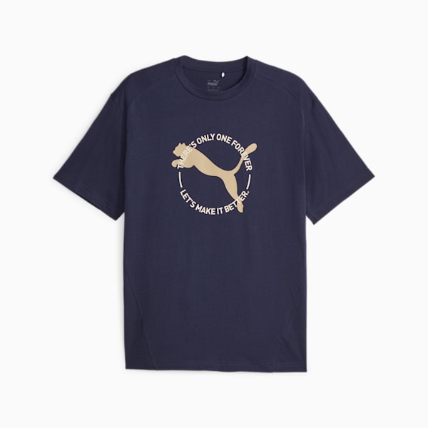Better Sportswear Men's T-shirt, PUMA Navy, extralarge-IND