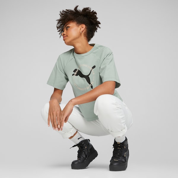 T-shirt Better Sportswear Femme, Green Fog, extralarge
