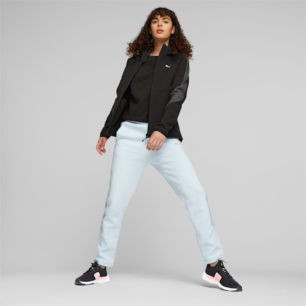 EVOSTRIPE Women's Full-Zip Hoodie, PUMA Black, extralarge-IND