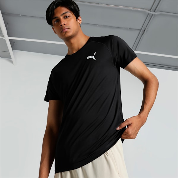 RTG Men's T-Shirt, PUMA Black-PUMA White, extralarge-IND