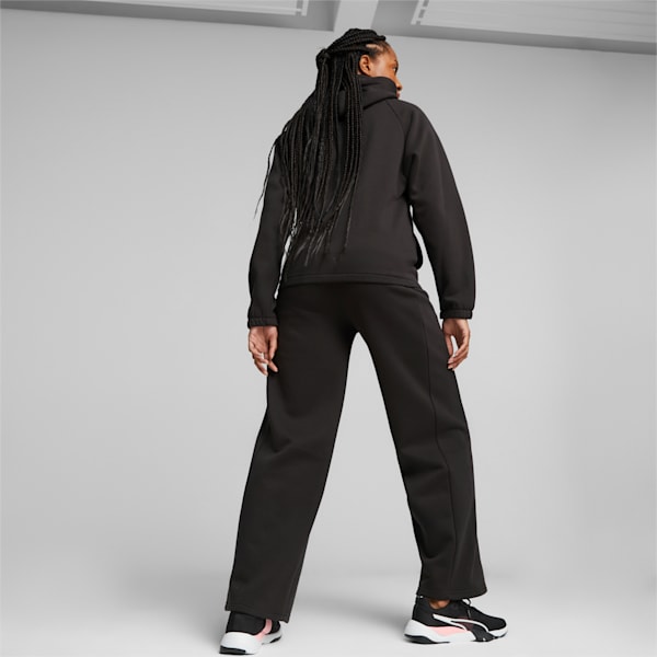 PUMA MOTION Women's Straight Leg Sweatpants, PUMA Black, extralarge