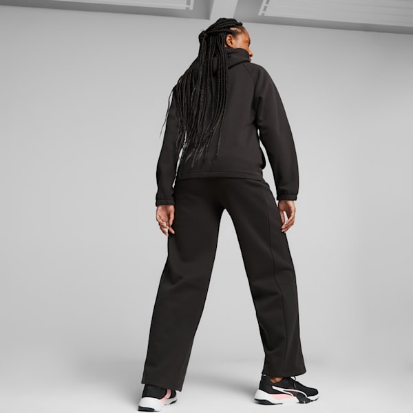 Scholar Straight Leg Sweatpant - Black