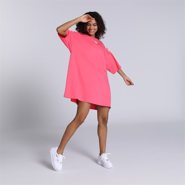 Women's Relaxed Fit Tshirt Dress, Loveable, extralarge-IND