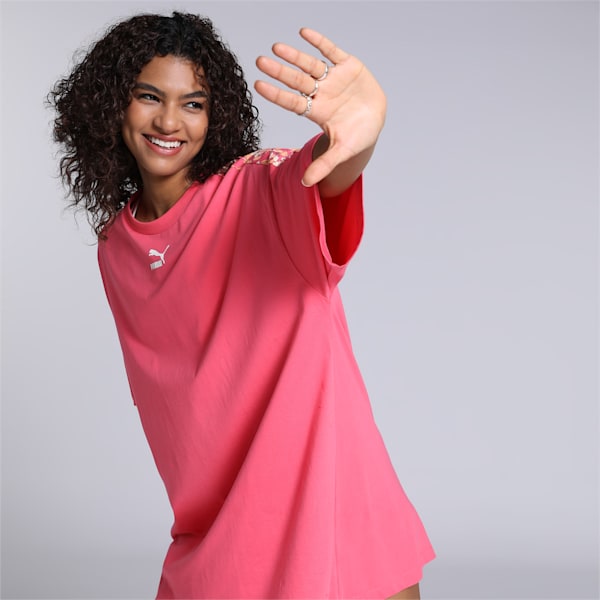 Women's Relaxed Fit Tshirt Dress, Loveable, extralarge-IND