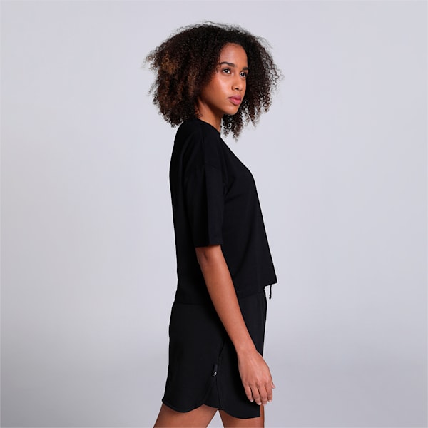 Super PUMA Graphic Women's T-Shirt, PUMA Black, extralarge-IND