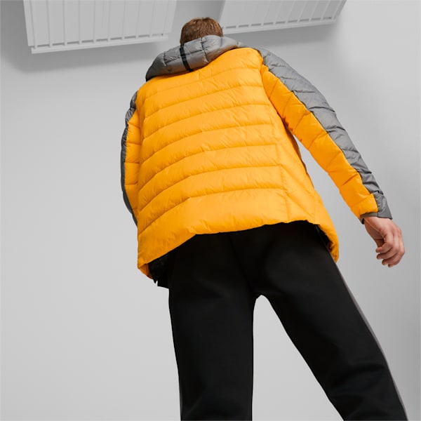 PWRWarm packLITE 600 Down Men's Slim Fit Jacket, Tangerine, extralarge-IND