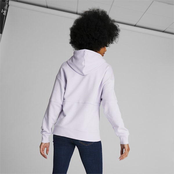 Sudadera con capucha Power Monarch para mujer, Spring Lavender