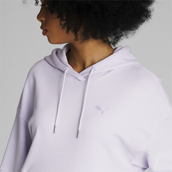 Sudadera con capucha Power Monarch para mujer, Spring Lavender