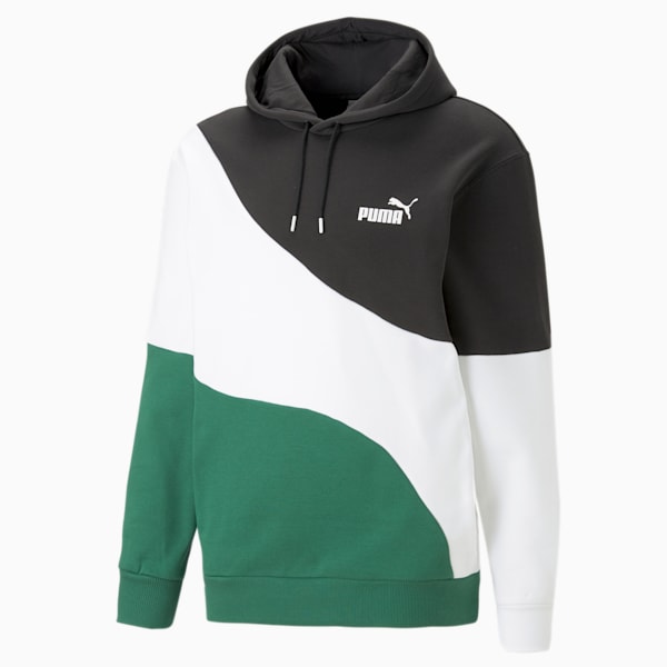Green puma hoodie mens outlet