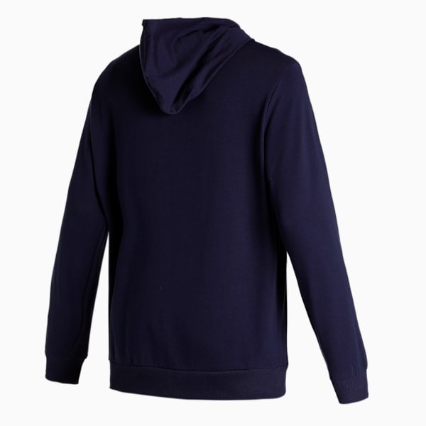 Cat Graphic Men's Hoodie, Peacoat, extralarge-IND