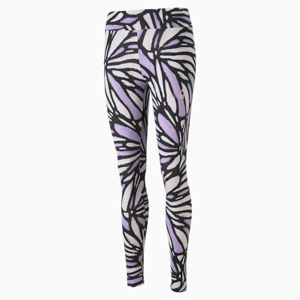 ESS+ Monarch Printed Women's Leggings, PUMA Black, extralarge