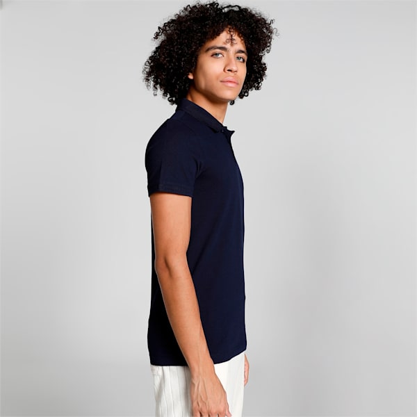 Men's Archive ESS Men's Slim Fit Polo, Peacoat, extralarge-IND