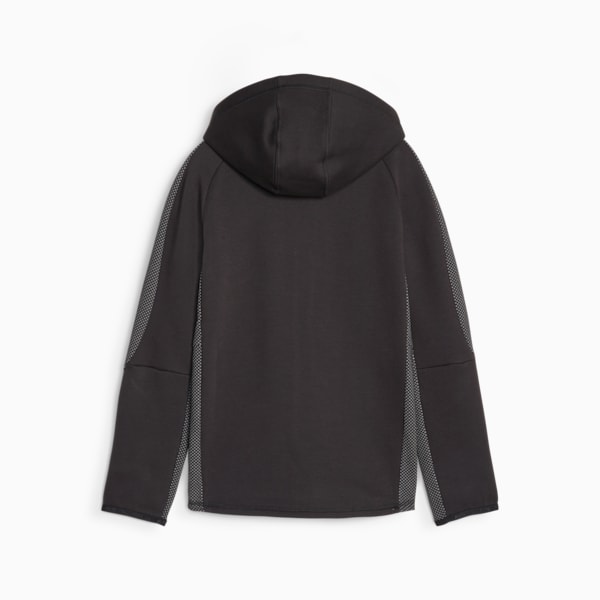 Evostripe Youth Full-zip Hoodie, PUMA Black, extralarge-GBR