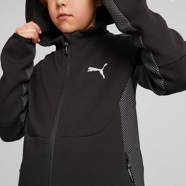 Evostripe Boys' Full-Zip Hoodie | PUMA