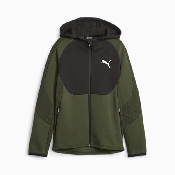 Evostripe Youth Full-zip Hoodie, Myrtle, extralarge-GBR