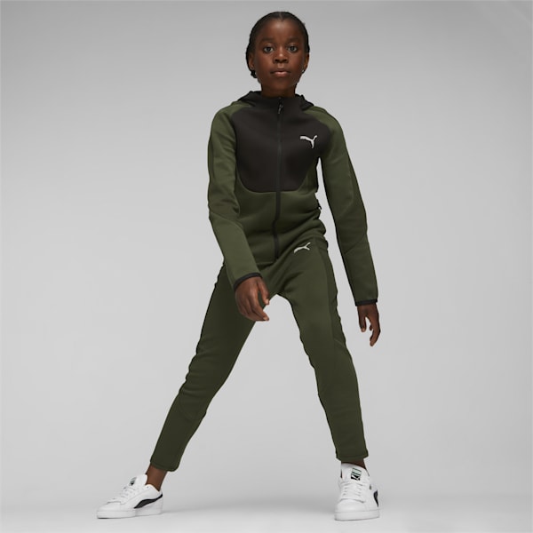 Evostripe Youth Full-zip Hoodie, Myrtle, extralarge-GBR