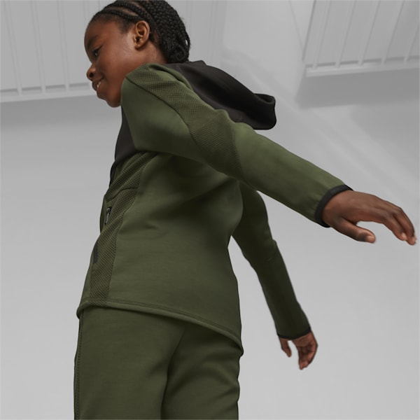 Evostripe Youth Full-Zip Hoodie, Myrtle, extralarge-IND