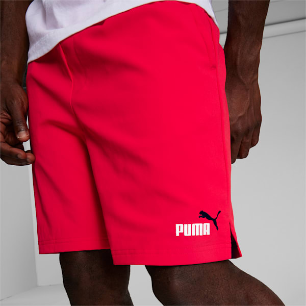Puma Women's Essentials Logo Short Tights / Shorts - Persian Red