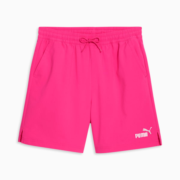 Essentials Men's Woven Shorts, Glowing Pink, extralarge