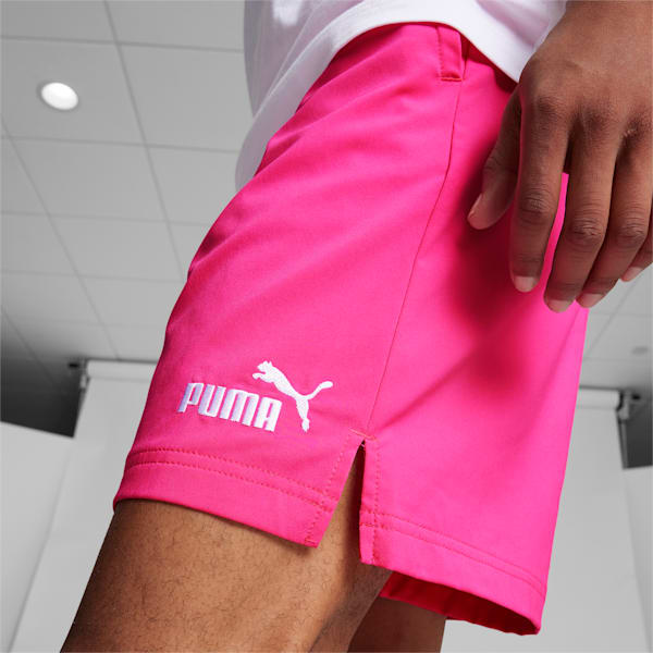Essentials Men's Woven Shorts, Glowing Pink, extralarge