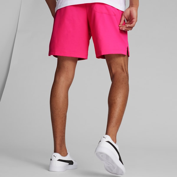 Shorts para hombre Essentials Embroidery, Glowing Pink, extralarge