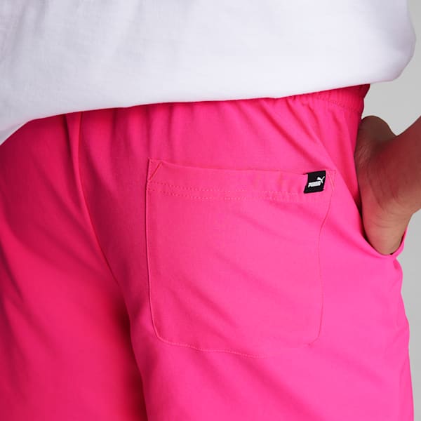 Shorts para hombre Essentials Embroidery, Glowing Pink, extralarge